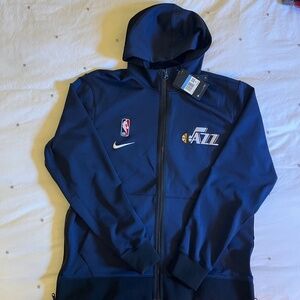Nike NBA UTAH JAZZ zip up basketball jacket Men’s size MEDIUM
